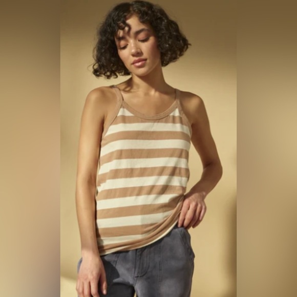 AMO Tops - AMO 70’s vintage tank. Color is dune stripe. NWT